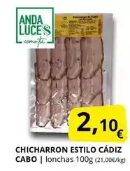 Supermercados MAS Anda - chicharron estilo cádiz oferta