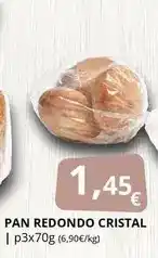 Supermercados MAS Redondo - pan cristal oferta