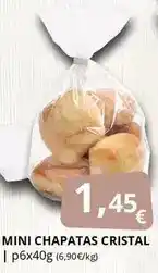 Supermercados MAS Cristal - mini chapatas oferta