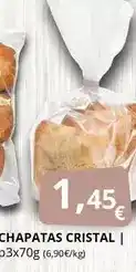 Supermercados MAS Cristal - chapatas oferta