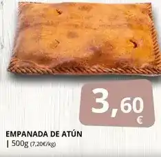 Supermercados MAS Empanada de atun oferta