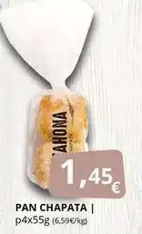 Supermercados MAS Pan chapata oferta