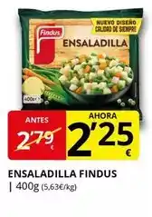 Supermercados MAS Findus - ensaladilla oferta