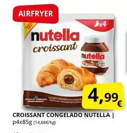 Supermercados MAS Nutella - croissant congelado oferta