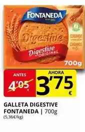 Supermercados MAS Fontaneda - galleta digestive oferta