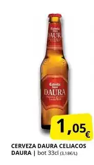 Supermercados MAS Estrella - cerveza daura oferta