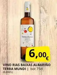 Supermercados MAS Terra - vino rias baixas albarino mundi oferta
