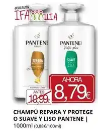 Supermercados MAS Pantene - champu repara y protege o suave y liso oferta