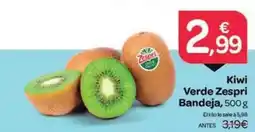 Supermercados El Jamón Zespri - kiwi verde bandeja oferta