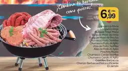 Supermercados El Jamón Mixta - chorizo barbacoa oferta
