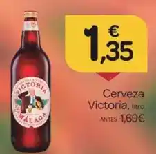 Supermercados El Jamón Victoria - cerveza oferta