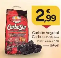 Supermercados El Jamón Carbosur - carbón vegetal oferta