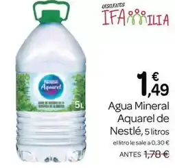 Supermercados El Jamón Nestle aquarel - agua mineral oferta