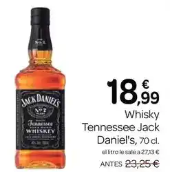 Supermercados El Jamón Jack daniel's - whisky oferta