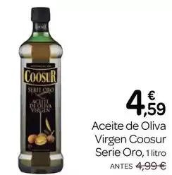 Supermercados El Jamón Coosur - aceite de oliva virgen serie oro oferta