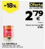 BM Supermercados La española oferta