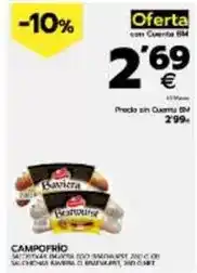 BM Supermercados Campofrío - prodo sin cuerno oferta