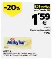 BM Supermercados Milkybar - oxocolate blanco oferta