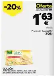 BM Supermercados Gullón - pavo contenido reserva oferta