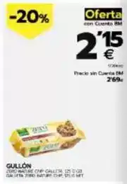 BM Supermercados Gullón - frecio an cuerta oferta