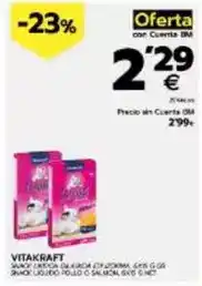 BM Supermercados Vitakraft - suave ligera oferta