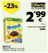 BM Supermercados Nestlé - nesquik oferta