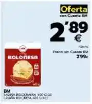 BM Supermercados Bm - lavaga bolonesa oferta