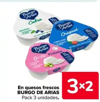 Carrefour BURGO DE ARIAS En quesos frescos oferta