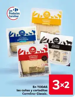 Carrefour En todas las cuñas y cortaditas carrefour classic. oferta