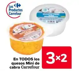 Carrefour En todos los quesos mini de cabra carrefour oferta