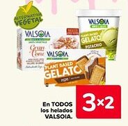 Carrefour VALSOIA En todos los helados oferta