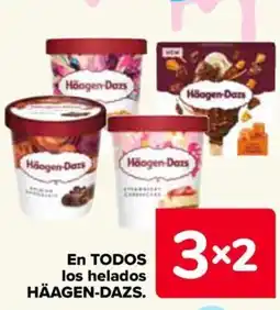 Carrefour HÄAGEN-DAZS En TODOS los helados oferta
