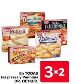 Carrefour DR. OETKER En todas las pizzas y panninis oferta