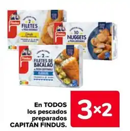 Carrefour CAPITÁN FINDUS En todos los pescados preparados oferta