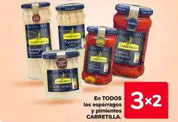 Carrefour CARRETILLA En todos los espárragos y pimientos oferta
