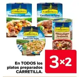Carrefour CARRETILLA En todos los platos preparados oferta