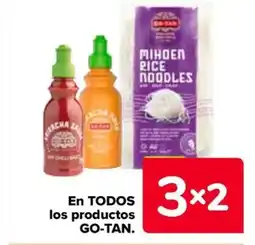 Carrefour GO-TAN En todos los productos oferta