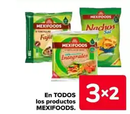 Carrefour MEXIFOODS En todos los productos oferta