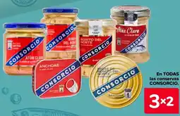 Carrefour CONSORCIO En todas las conservas oferta