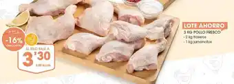 Supermercados Plaza 3 kg pollo fresco oferta