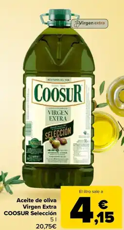Carrefour COOSUR Aceite de oliva Virgen Extra Selección oferta