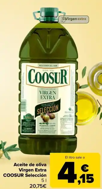 Carrefour COOSUR Aceite de oliva Virgen Extra Selección oferta