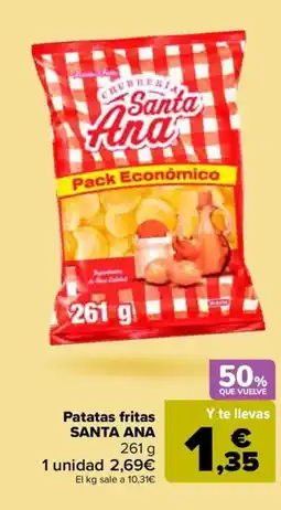 Carrefour SANTA ANA Patatas fritas oferta