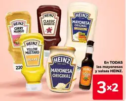 Carrefour HEINZ En todas las mayonesas y salsas oferta