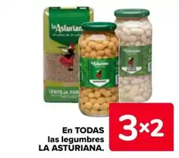 Carrefour LA ASTURIANA En todas las legumbres oferta