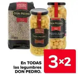 Carrefour DON PEDRO En todas las legumbres oferta