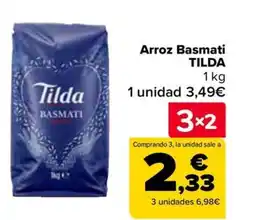 Carrefour TILDA Arroz Basmati oferta