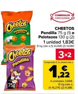 Carrefour CHEETOS Pandilla o Pelotazos oferta