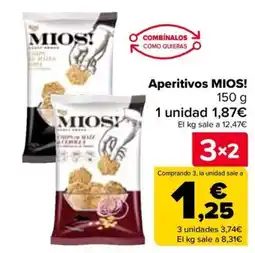Carrefour MIOS! Aperitivos oferta