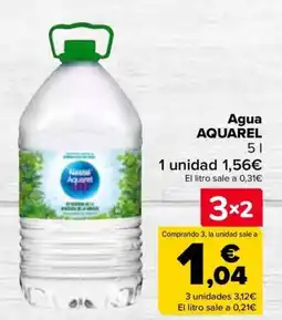 Carrefour AQUAREL Agua oferta